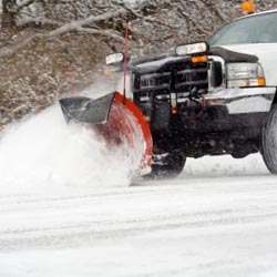 plowing snow in raleigh