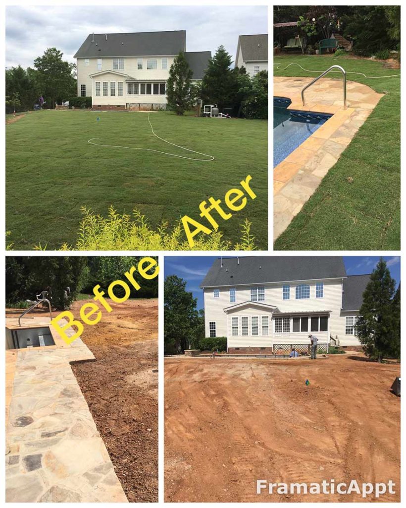 Sod Installation Angier, FuquayVarina, Holly Springs NC Sod & Mulch