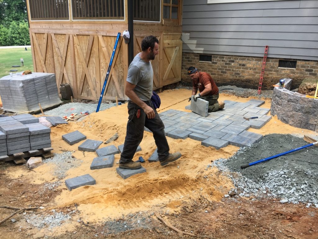 Yard Transformation in FuquayVarina, NC NC Sod & Mulch