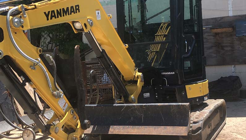 Expanding Landscaping Services with New Excavator
