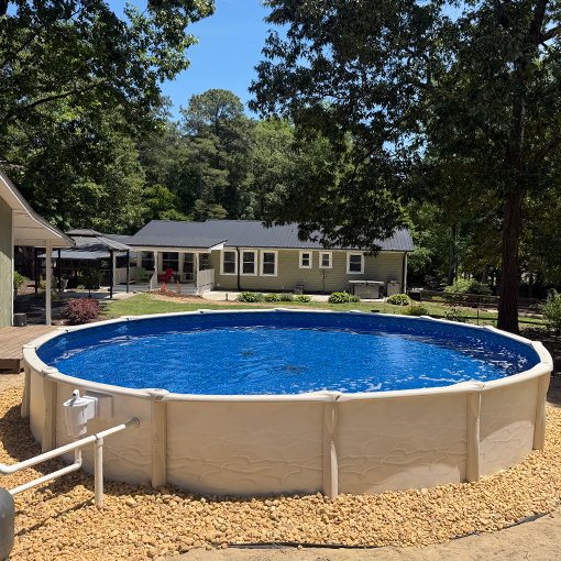 21 foot above ground pool